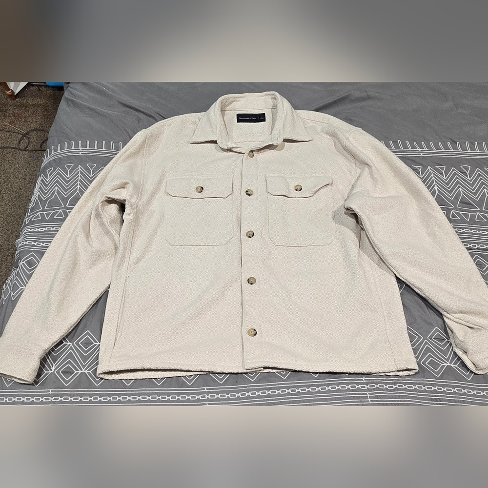 Abercrombie Men's Shirt Jacket Size  Large
